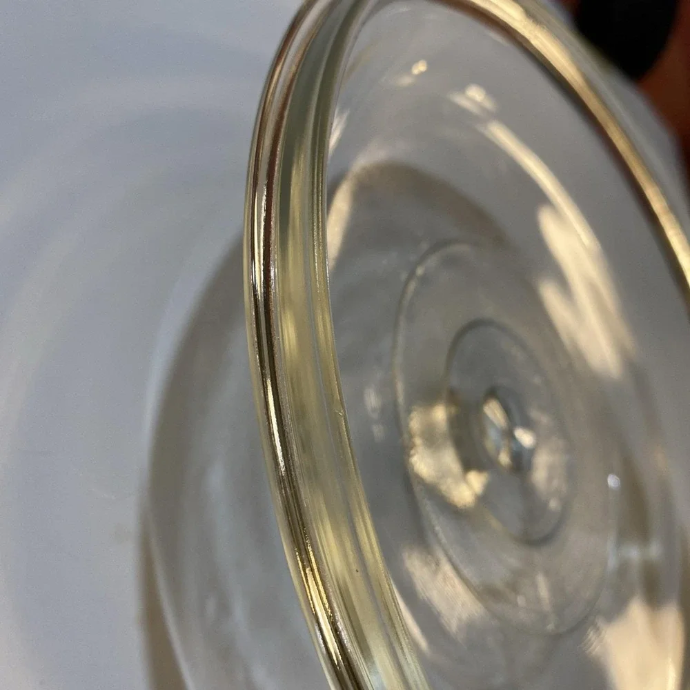 Vtg.‎ Pyrex 408 Clear Glass Replacement Lid Round 8.75